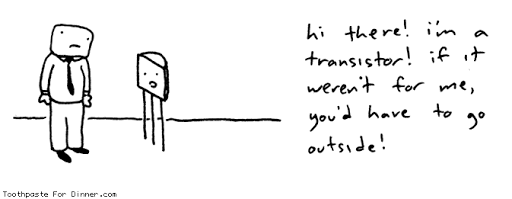 Transistor Comic